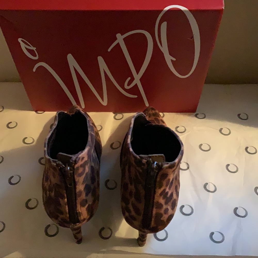 HP🎈IMPO BOOTIES (HEEL), SIZE 9M, ANIMAL PRINT - Picture 3 of 6